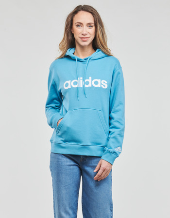 Textil Ženy Mikiny Adidas Sportswear LIN FT HD Modrá