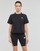 Textil Ženy Trička s krátkým rukávem Adidas Sportswear 3S CR TOP Černá