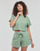 Textil Ženy Trička s krátkým rukávem Adidas Sportswear LNG LFT TEE Zelená