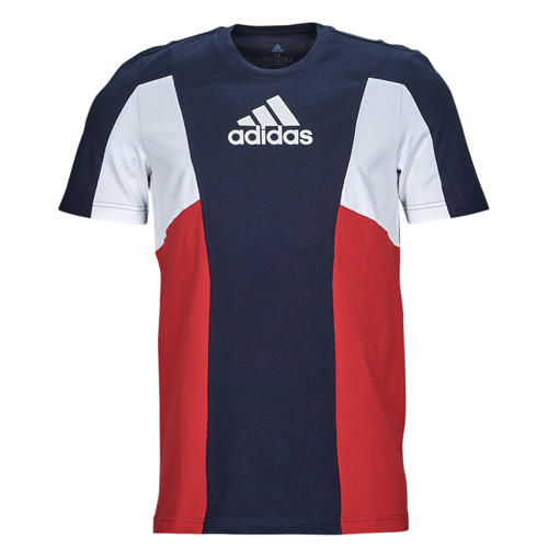 Textil Muži Trička s krátkým rukávem Adidas Sportswear ESS CB T Tmavě modrá