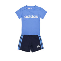 Textil Děti Set Adidas Sportswear I LIN CO T SET Modrá