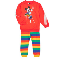 Textil Děti Pyžamo / Noční košile Adidas Sportswear I DY MM JOG Červená