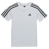 Textil Děti Trička s krátkým rukávem Adidas Sportswear LK 3S CO TEE Bílá