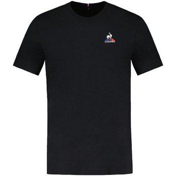 Textil Muži Trička s krátkým rukávem Le Coq Sportif Essentiels Tee N°4 Černá