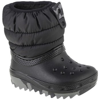 Boty Děti Zimní boty Crocs Classic Neo Puff Černá