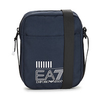 Taška Muži Malé kabelky Emporio Armani EA7 TRAIN CORE U POUCH BAG SMALL A - MAN'S POUCH BAG Tmavě modrá / Bílá