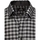 Textil Muži Košile s dlouhymi rukávy D Street Pánská kostkovaná košile Itai černo-šedá Černá/Šedá