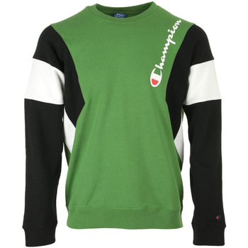 Champion Mikiny Crewneck Sweatshirt - Zelená