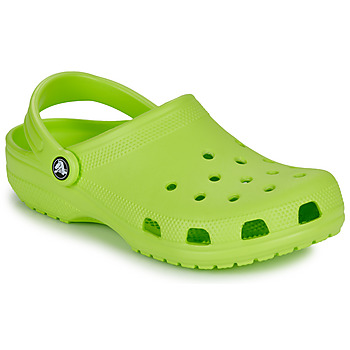 Boty Pantofle Crocs CLASSIC Zelená / Světlá