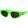 Hodinky & Bižuterie Ženy sluneční brýle Balenciaga Occhiali da Sole  Dynasty BB0095S 009 Zelená