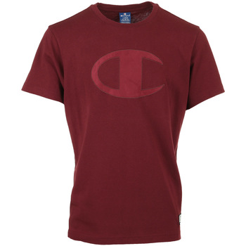 Textil Muži Trička s krátkým rukávem Champion Crewneck T-Shirt Červená