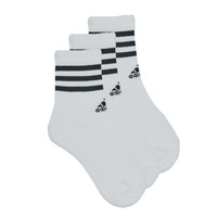 Doplňky  Sportovní ponožky  Adidas Sportswear 3S C SPW CRW 3P Bílá / Černá