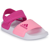 Boty Ženy Sandály Adidas Sportswear ADILETTE SANDAL K Růžová / Bílá
