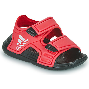Boty Děti Nízké tenisky Adidas Sportswear ALTASWIM I Červená / Černá