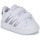 Boty Dívčí Nízké tenisky Adidas Sportswear GRAND COURT 2.0 CF Bílá / Stříbřitá