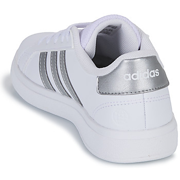 Adidas Sportswear GRAND COURT 2.0 K Bílá / Stříbřitá