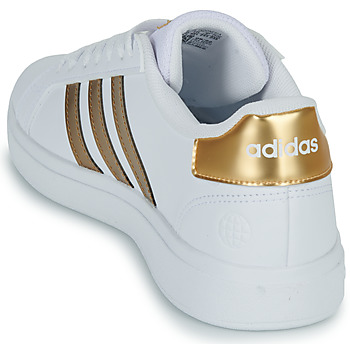Adidas Sportswear GRAND COURT 2.0 K Bílá / Zlatá