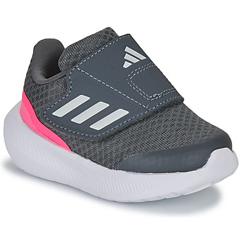 Boty Dívčí Běžecké / Krosové boty Adidas Sportswear RUNFALCON 3.0 AC I Šedá / Růžová