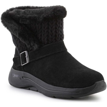 Skechers Kotníkové boty Go Walk Arch Fit Boot True Embrace 144422-BBK - Černá