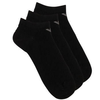 Doplňky  Muži Ponožky Emporio Armani IN-SHOE SOCKS PACK X3 Černá