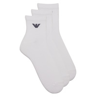 Doplňky  Muži Ponožky Emporio Armani SHORT SOSKS PACK X3 Bílá