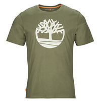Textil Muži Trička s krátkým rukávem Timberland SS Kennebec River Tree Logo Tee Khaki