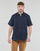 Textil Muži Košile s krátkými rukávy Timberland SS Mill River Linen Shirt Slim Tmavě modrá