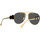 Hodinky & Bižuterie sluneční brýle Versace Occhiali da Sole  VE2250 100287 Zlatá