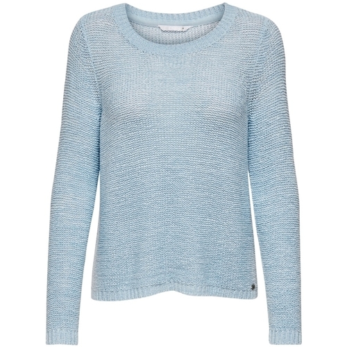 Textil Ženy Svetry Only Knit Geena - Cashmere Blue Modrá