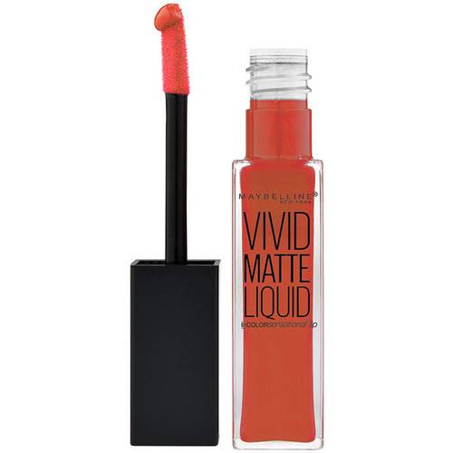 krasa Ženy Rtěnky Maybelline New York Vivid Matte Liquid Lipstick - 25 Orange Shot Oranžová