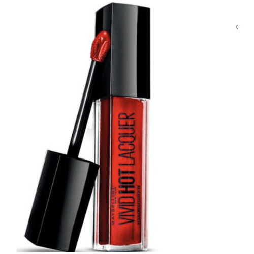 krasa Ženy Rtěnky Maybelline New York Vivid Hot Lacquer Lipstick - 70 So Hot Červená