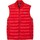 Textil Muži Oblekové vesty Lacoste CHALECO ACOLCHADO HOMBRE ALCOSTE BH0537 Červená