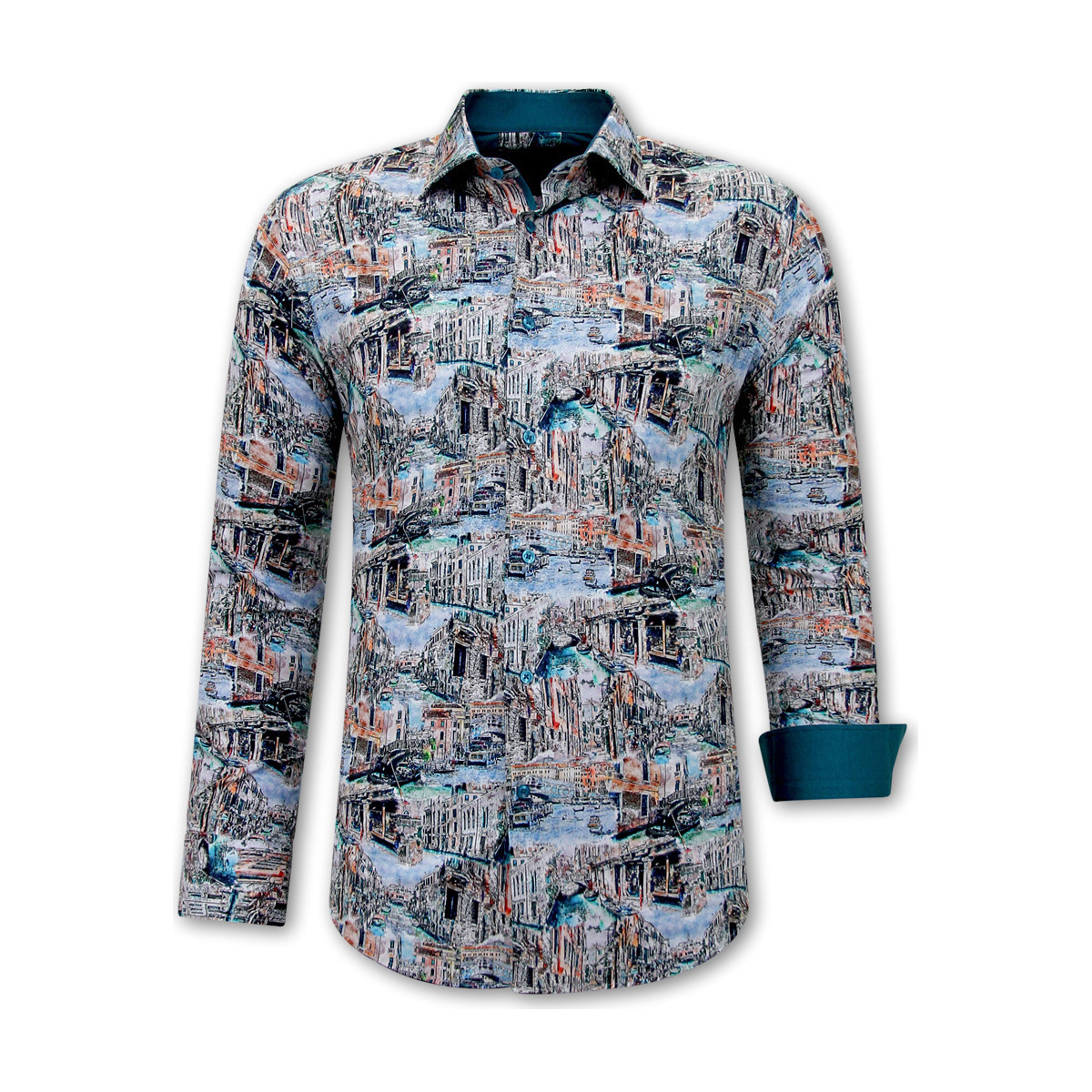 Textil Muži Košile s dlouhymi rukávy Gentile Bellini 140085479           