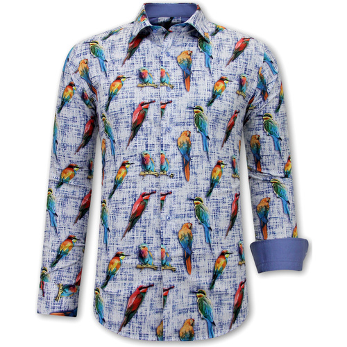 Textil Muži Košile s dlouhymi rukávy Gentile Bellini 140086303 Modrá