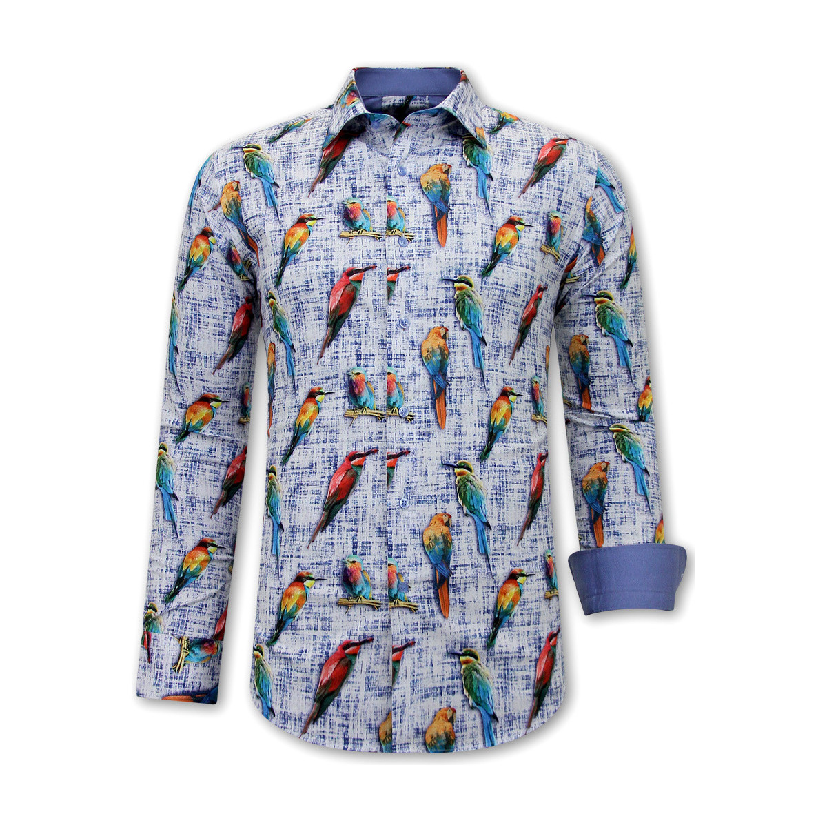 Textil Muži Košile s dlouhymi rukávy Gentile Bellini 140086303 Modrá