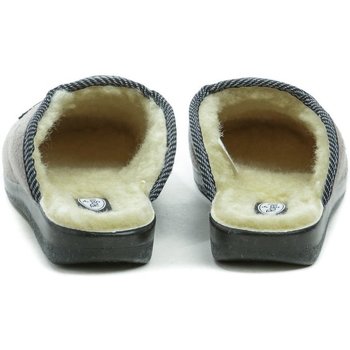 Rogallo 4110-007 šedé pánské zimní papuče Šedá