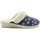 Boty Ženy Papuče Rogallo 3330-011 modré dámské zimní papuče Modrá