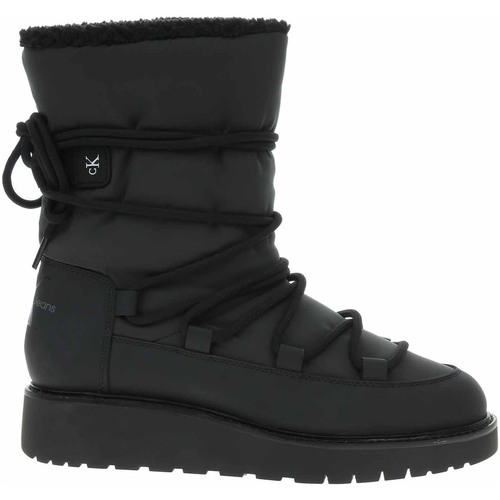 Boty Ženy Zimní boty Calvin Klein Jeans Dámské sněhule  YW0YW00731 Black Černá