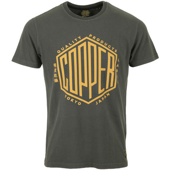 Textil Muži Trička s krátkým rukávem Superdry Copper Label Tee Černá