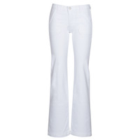 Textil Ženy Jeans široký střih Le Temps des Cerises SORMIOU Bílá