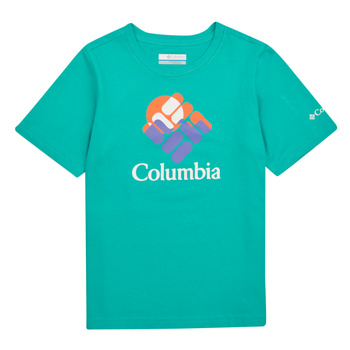 Textil Děti Trička s krátkým rukávem Columbia Valley Creek Short Sleeve Graphic Shirt Modrá