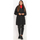 Textil Ženy Kabáty La Modeuse 65110_P150495 Černá