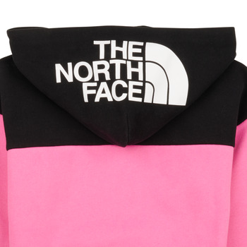 The North Face Girls Drew Peak Crop P/O Hoodie Růžová / Černá