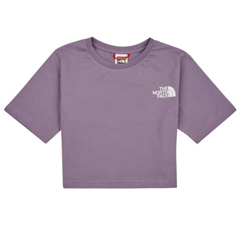 The North Face Girls S/S Crop Simple Dome Tee