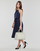 Textil Ženy Krátké šaty Lauren Ralph Lauren MORRAINE-SLEEVELESS-DAY DRESS Modrá