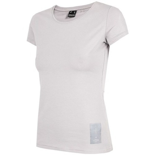 Textil Ženy Trička s krátkým rukávem 4F TSD020 Bílá