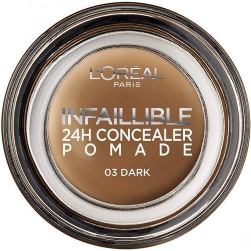 krasa Ženy Korektory L'oréal 24H Corrector Concealer Infallible Pomade - 03 Dark Other