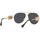 Hodinky & Bižuterie sluneční brýle Versace Occhiali da Sole  VE2249 100287 Zlatá