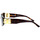 Hodinky & Bižuterie Ženy sluneční brýle Balenciaga Occhiali da Sole  Dynasty BB0095S 002 Hnědá