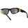 Hodinky & Bižuterie Ženy sluneční brýle Balenciaga Occhiali da Sole  Dynasty BB0095S 002 Hnědá